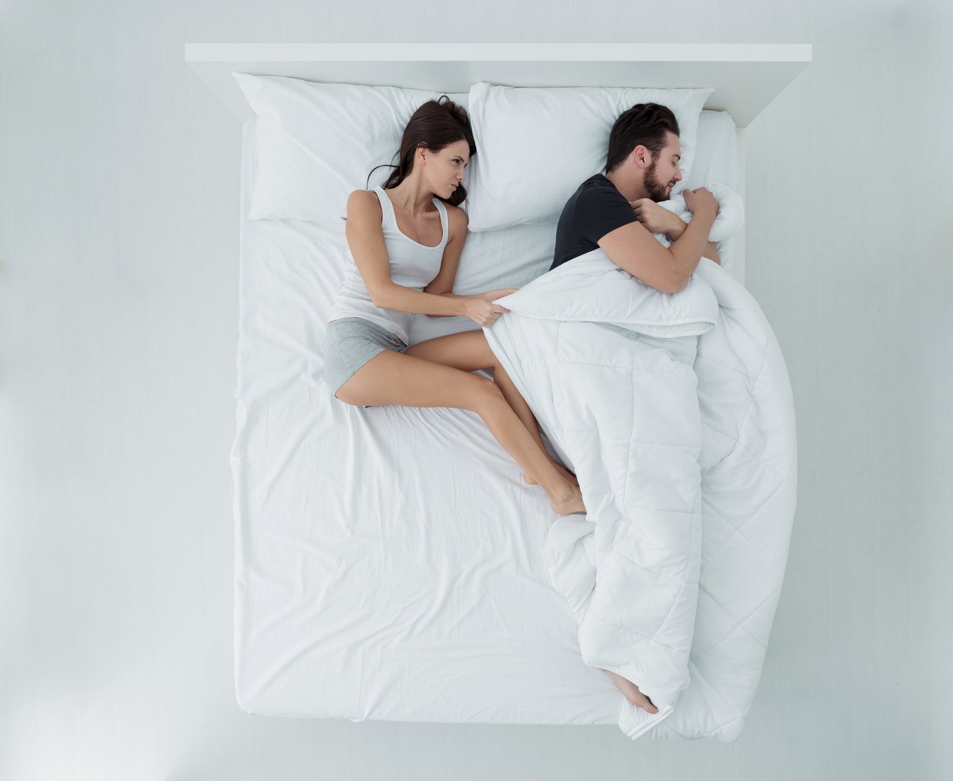 The Tug of War: Finding Harmony in Couples Sharing Sheets – Mint Luxury ...